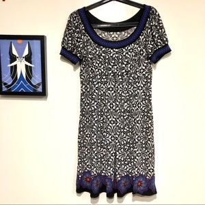 Printed baby doll style dress